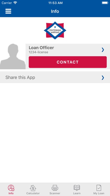 Simple Mtg by Centennial Bank