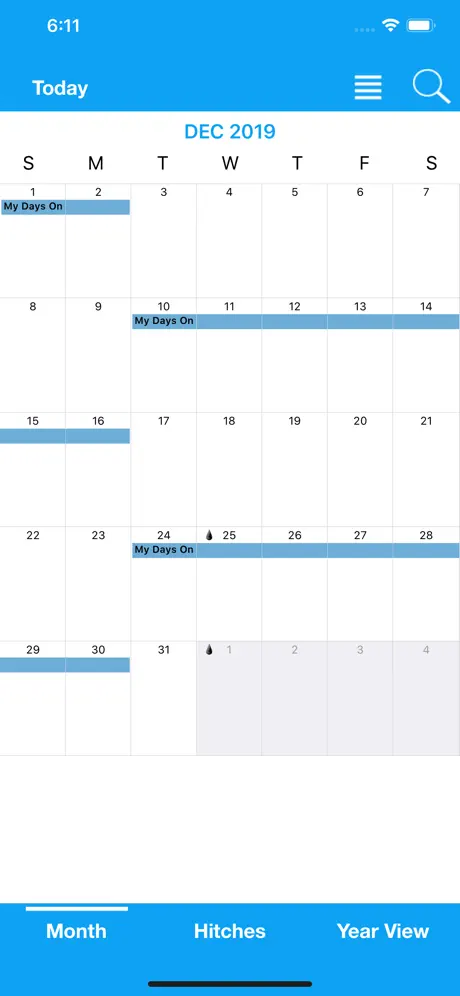 Oilfield Calendar