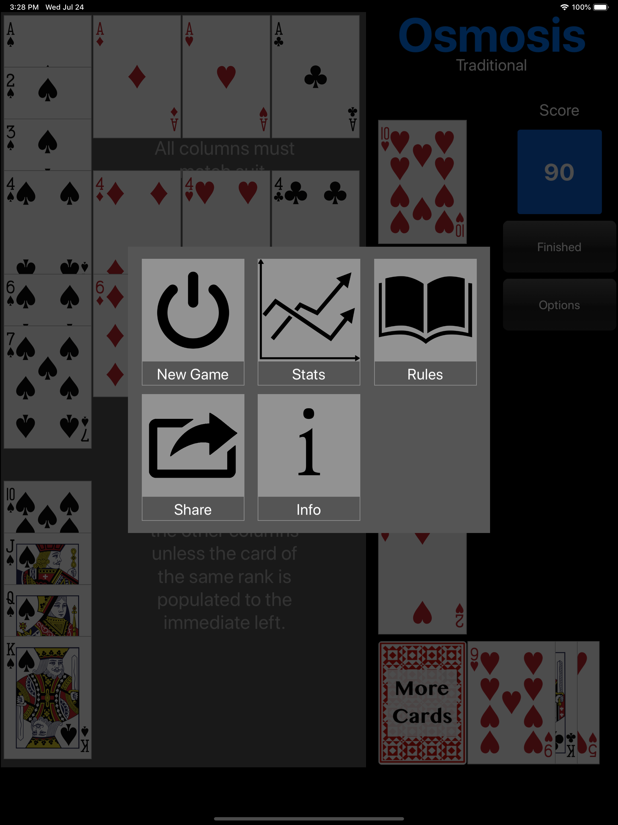 Osmosis Solitaire screenshot 10
