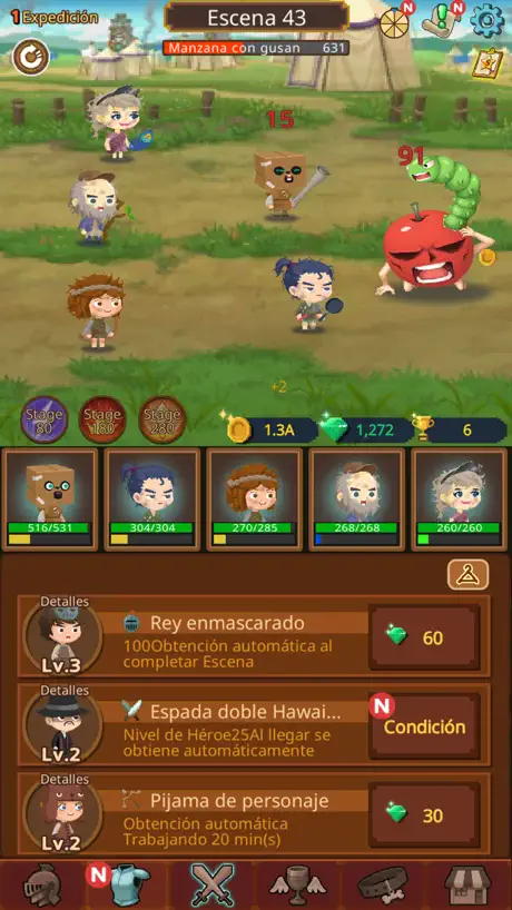 Job Hunt Heroes : Idle RPG