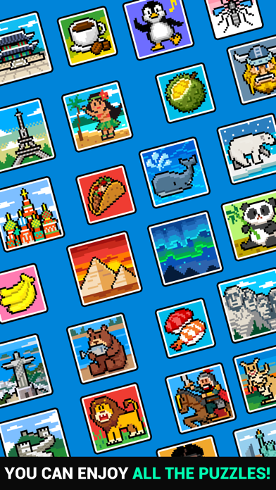 Screenshot #2 pour Pixel Puzzle: World Tour