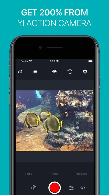 YI Pro - Yi Action Camera screenshot 1 of 5
