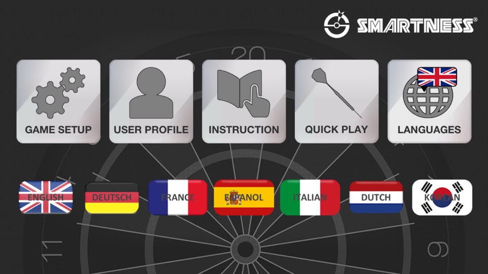 #2. Smartness Electronic Dartboard (iOS) Ved: eVision Manufactory Limited