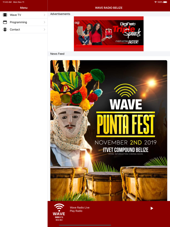 Screenshot #5 pour Wave Radio Bz