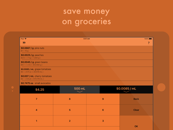 Carrot Price app screenshot 2
