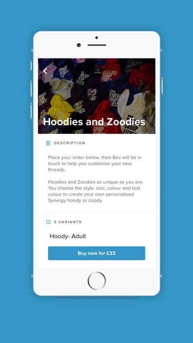 Screenshot #3 pour Synergy Group Fitness App