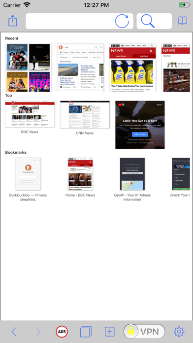 Video VPN Browser TV Streaming screenshot 2