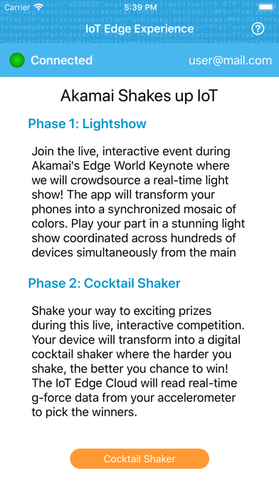 Screenshot #1 pour IoT Edge Experience