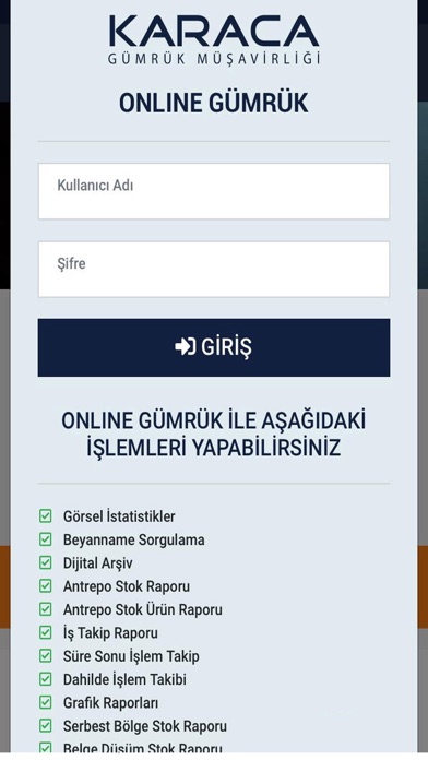 Screenshot #2 pour Karaca Gümrük
