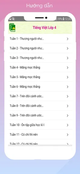 Game screenshot Tieng Viet 345 apk