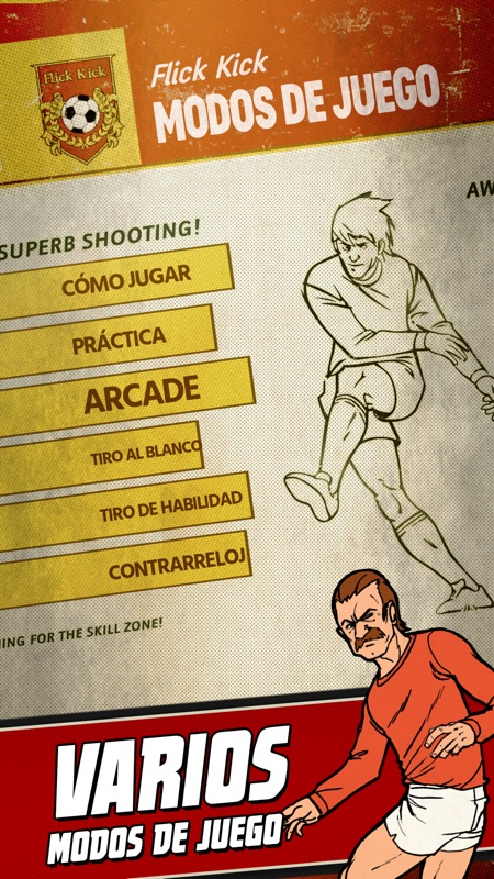 Flick Kick Football Kickoff screenshot 4