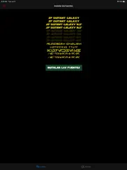fuente del tema star w. ipad capturas de pantalla 1