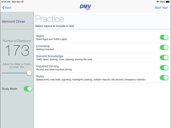 Screenshot #5 pour Vermont DMV Test Prep