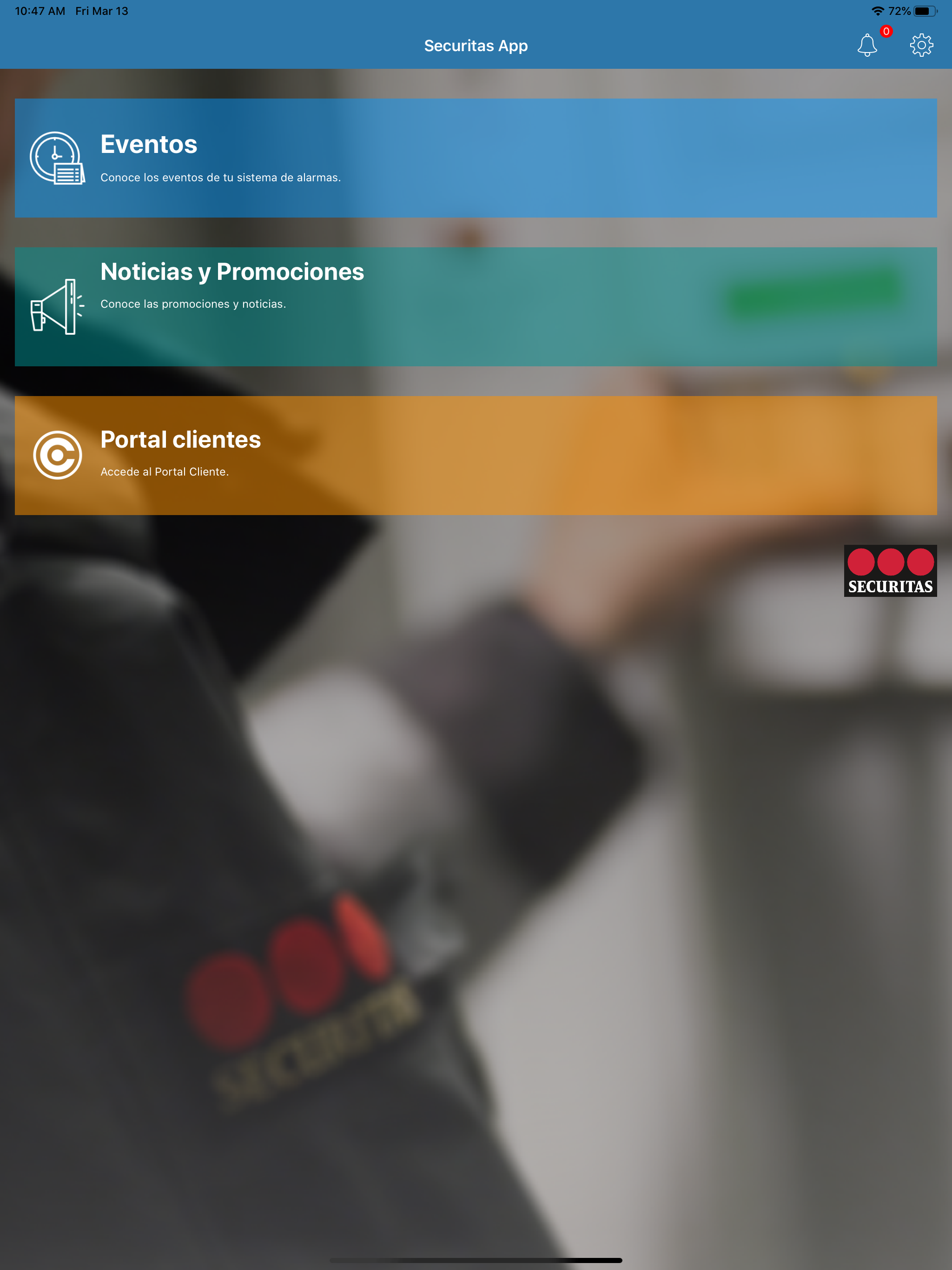 Securitas App screenshot 6