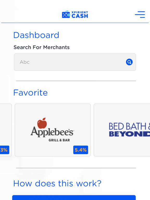 Xpirient Cash iPad screenshot 2 - Utilities app