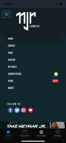 Game screenshot Neymar Jr Comics apk