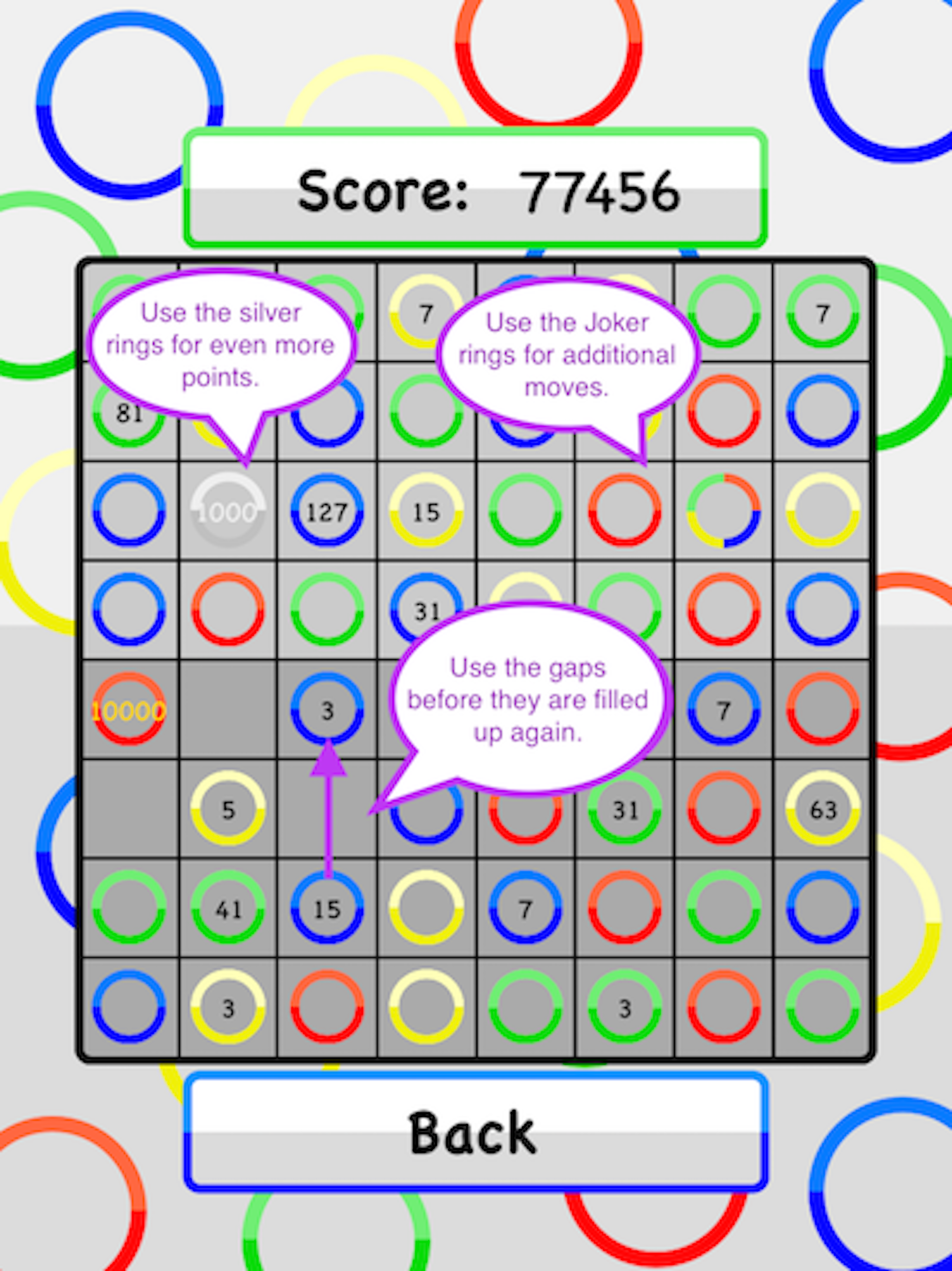 Push the Circles