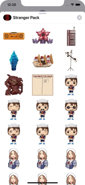 Stranger Stickers Pack(圖1)-速報App