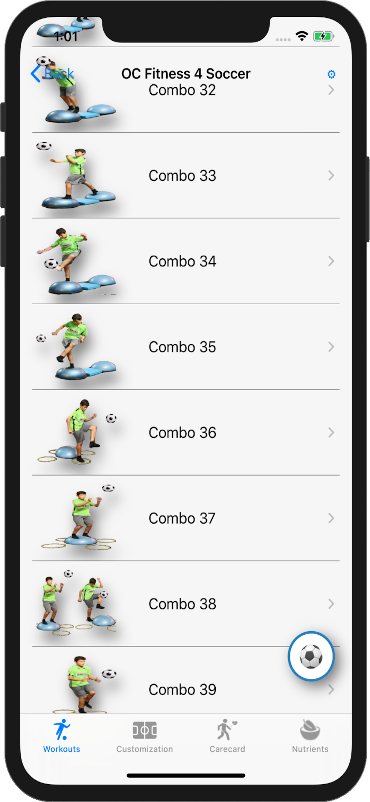 Balance 4 Soccer Training