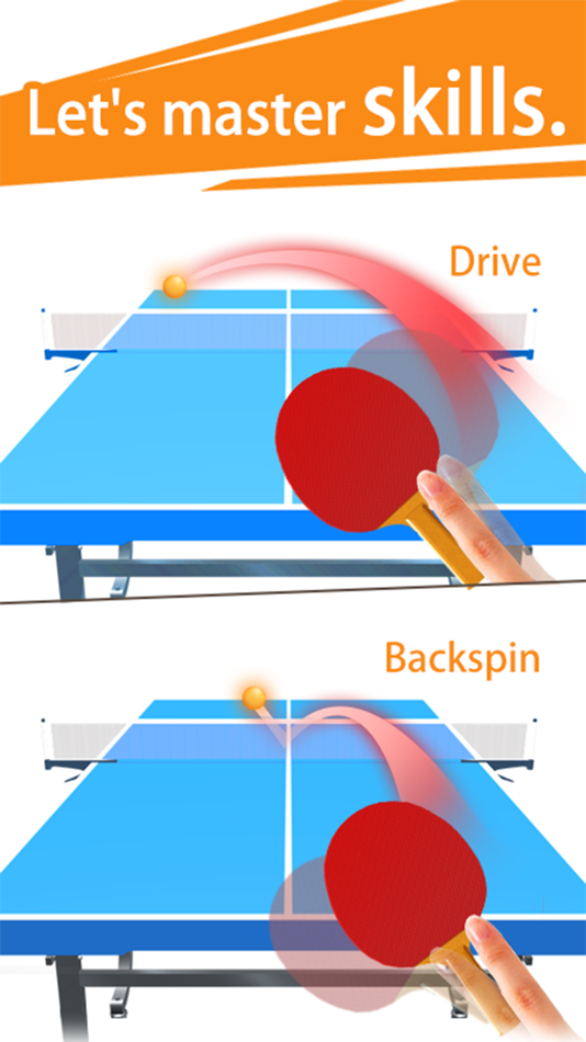 #3. Table Tennis 3D (iOS) โดย: Cross Field Inc.