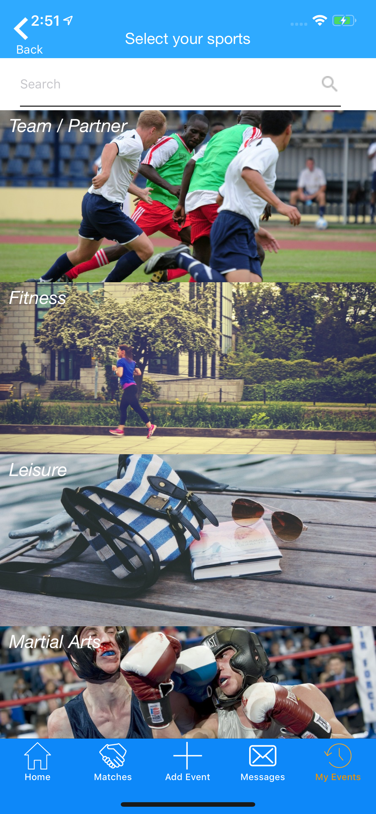 Sport.ly Sport Meetup & Pickup screenshot 3