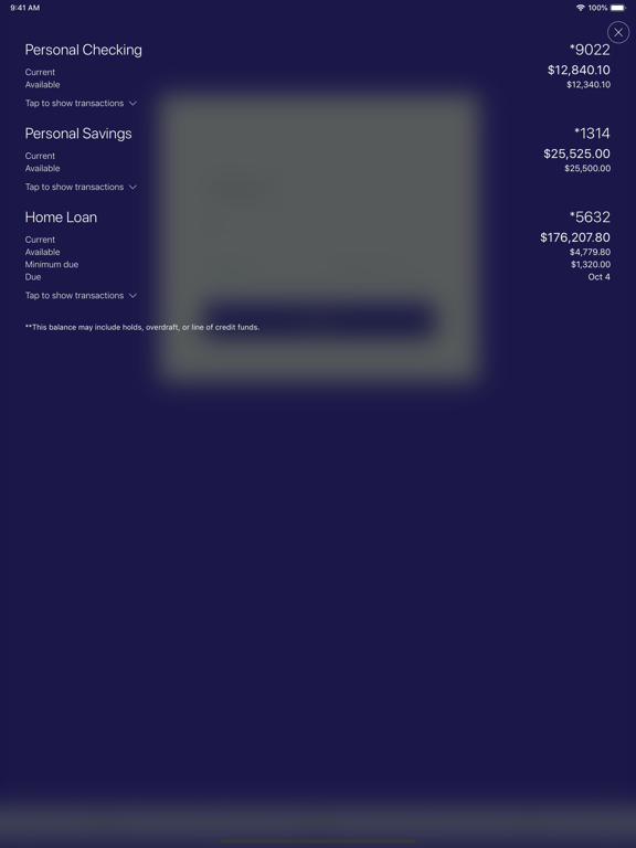 First State Bank of Ness City iPad screenshot 10 - Business app