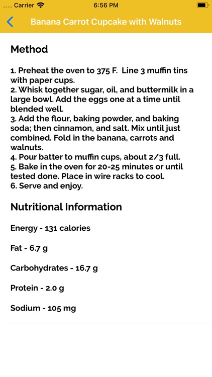 Cup Cake Recipes screenshot-5