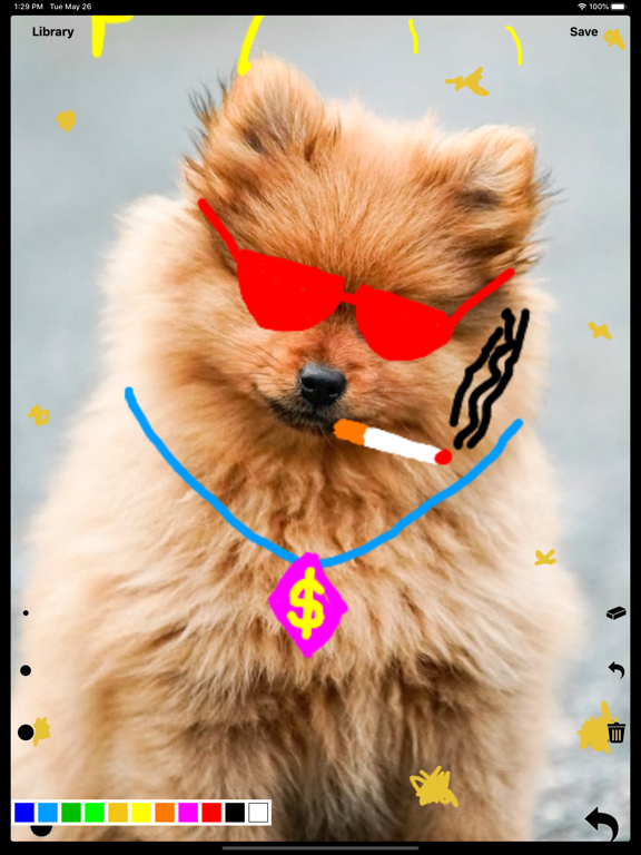 Screenshot #4 pour Draw On My Pics 2 - Universal