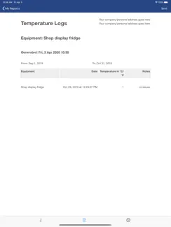 Temperature Log Book iPad image 2
