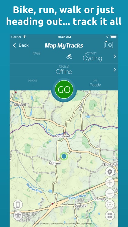 Map My Tracks: ride hike pro screenshot-0