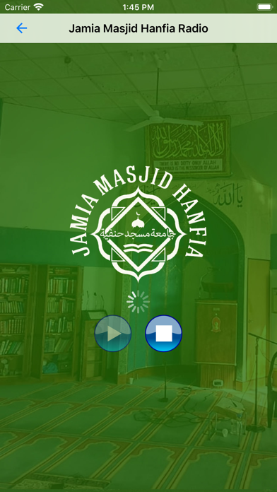 Jamia Masjid Hanfia (Bradford) iPhone screenshot