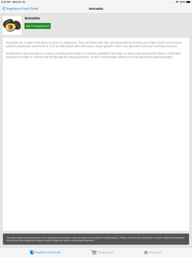 Pregnancy Food Guide on the App Store Pregnancy Food Guide on the App Store