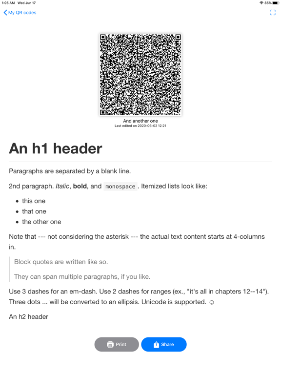 Screenshot #5 pour QR Peek