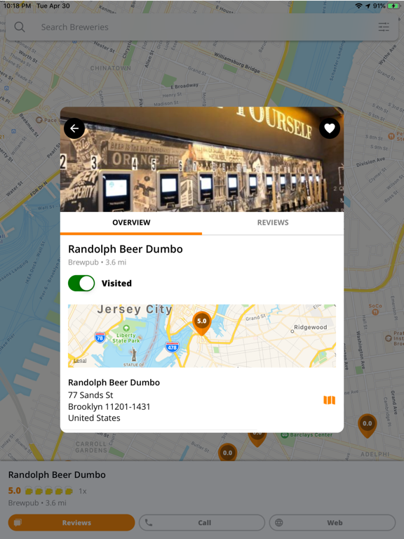 Screenshot #5 pour Brewee - breweries navigator