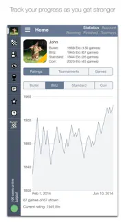 chess online @ shredderchess iphone screenshot 3
