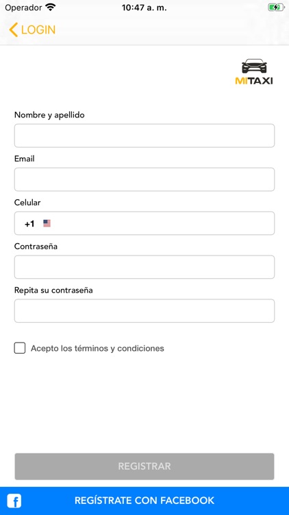 Mi Taxi - Arequipa Cliente