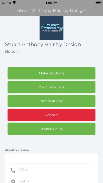 Stuart Anthony Hair by Design screenshot-3