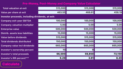 Company Valuation Calculatorのおすすめ画像3