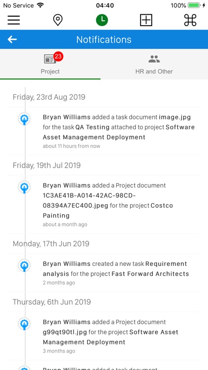 My web timesheets screenshot-6