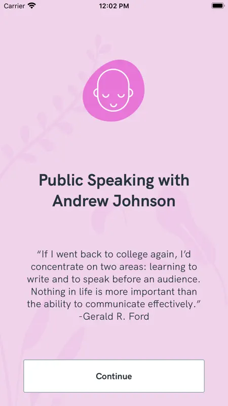 Public Speaking with AJ screenshot 1 of 3