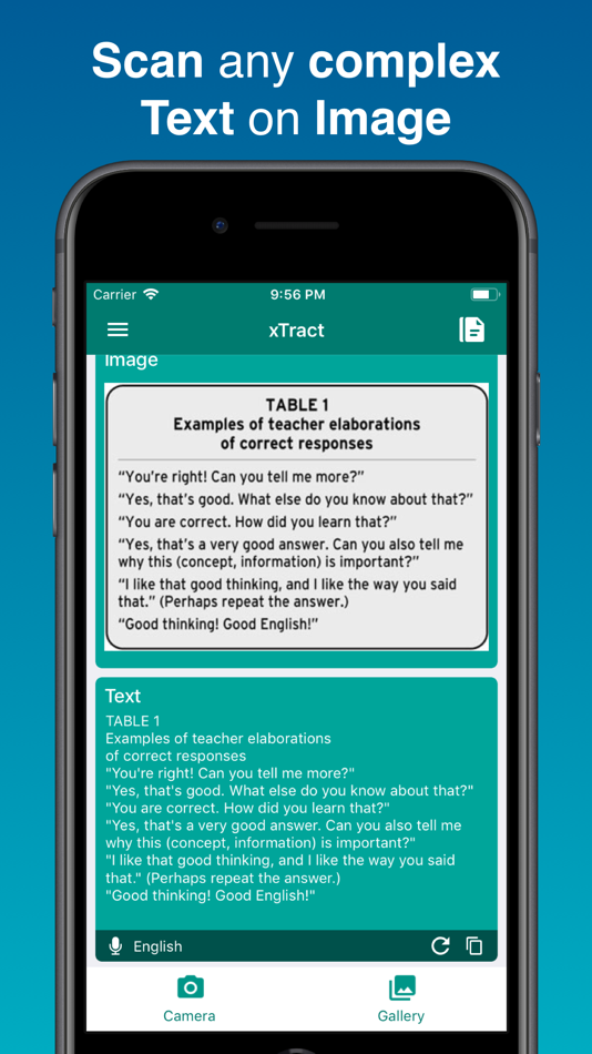 xTract - OCR scanner & reader - 1.33 - (iOS)