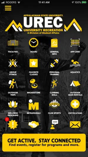 App State UREC screenshot 1