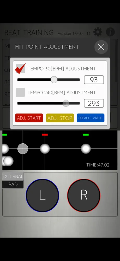 BEAT TRAINING