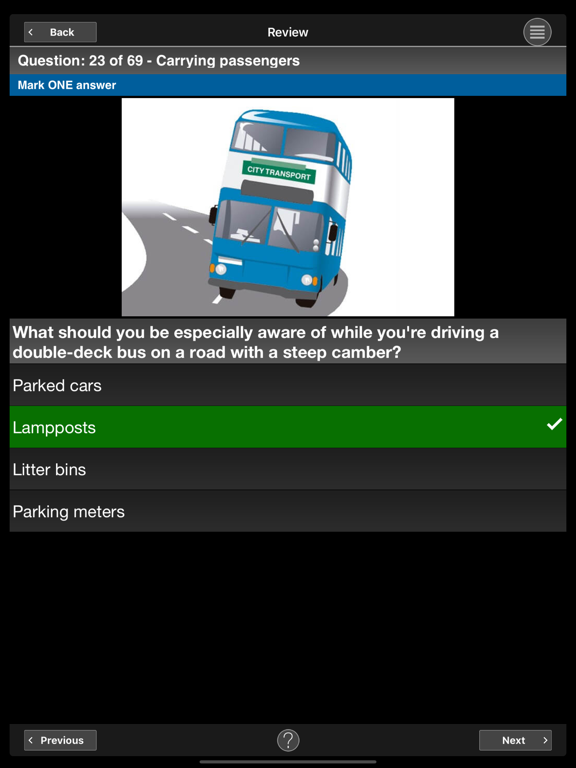 Screenshot #4 pour PCV Theory Test Kit 2023