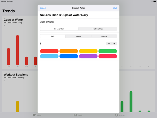 Screenshot #6 pour Simple: Habits