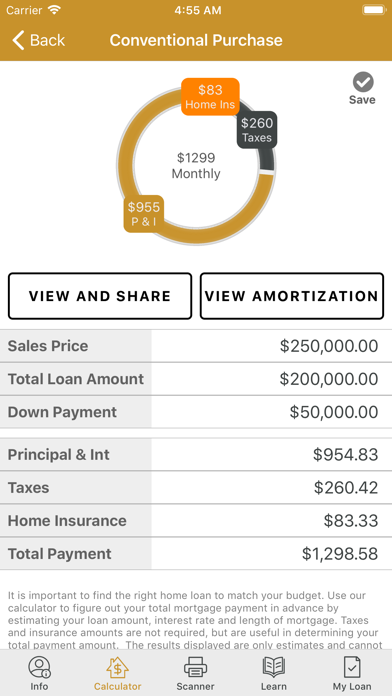 Capital Mortgage Funding Screenshot