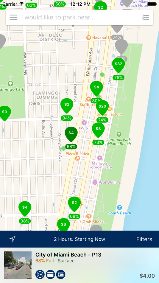 ParkMe - Miami Beach - 4.19.0 - (iOS)