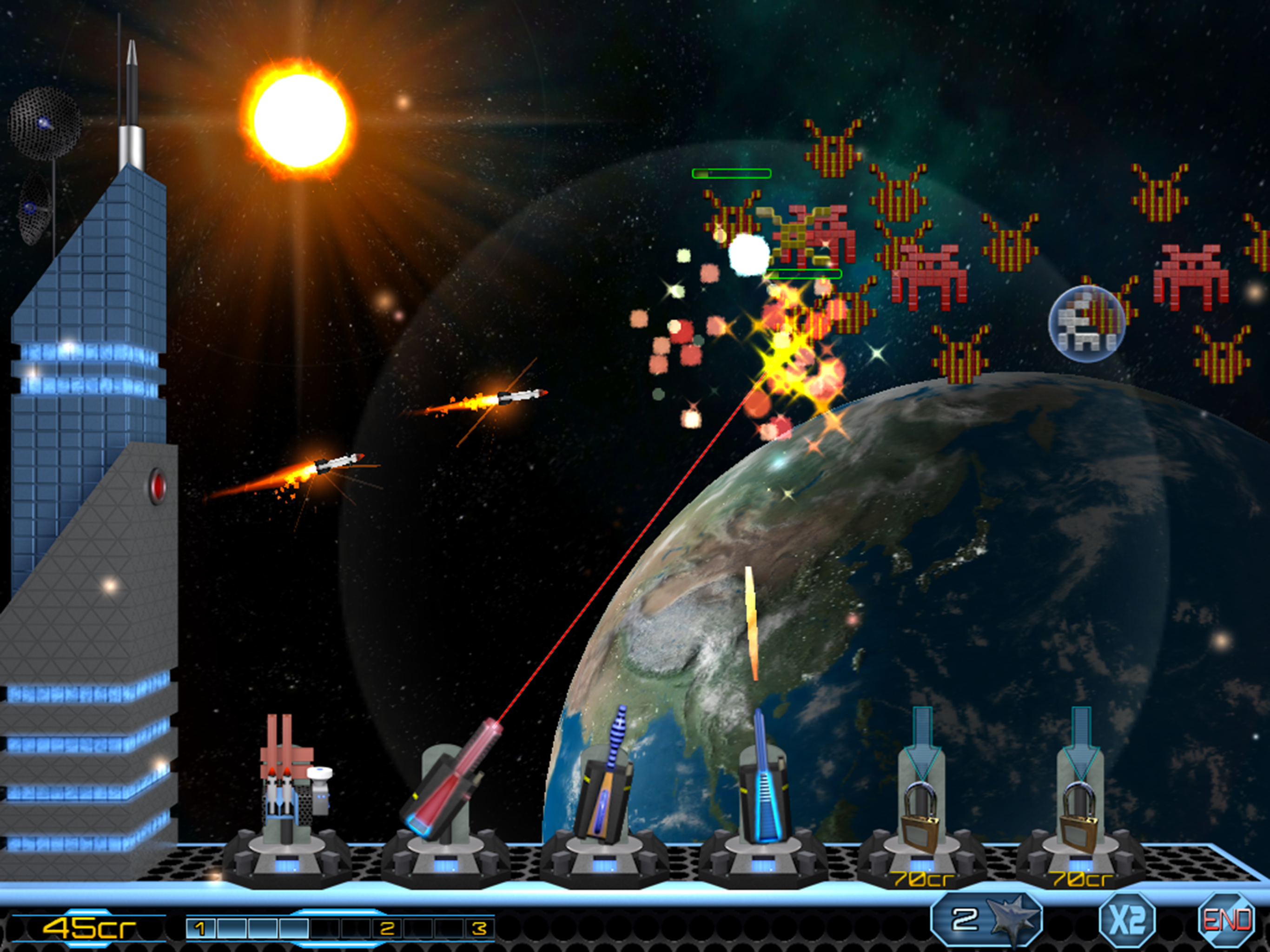 Block Invaders: Tower Defense