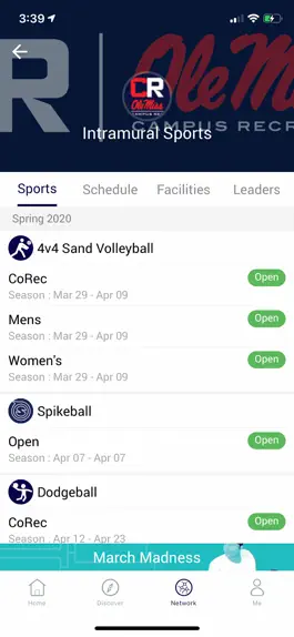 Game screenshot Ole Miss Campus Rec apk