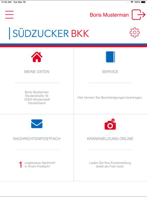 Screenshot #5 pour Südzucker BKK
